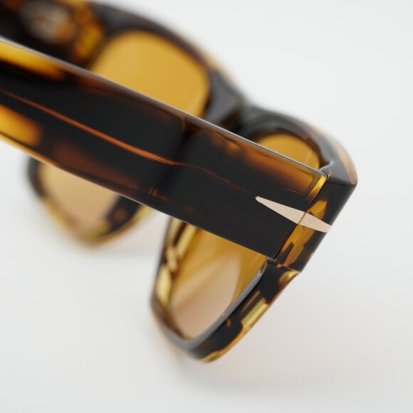 David Beckham DB 7000/S BOLD 0KVI Z0 Sunglasses Brown Square Frame, Blue Lenses - Picture 6 of 11